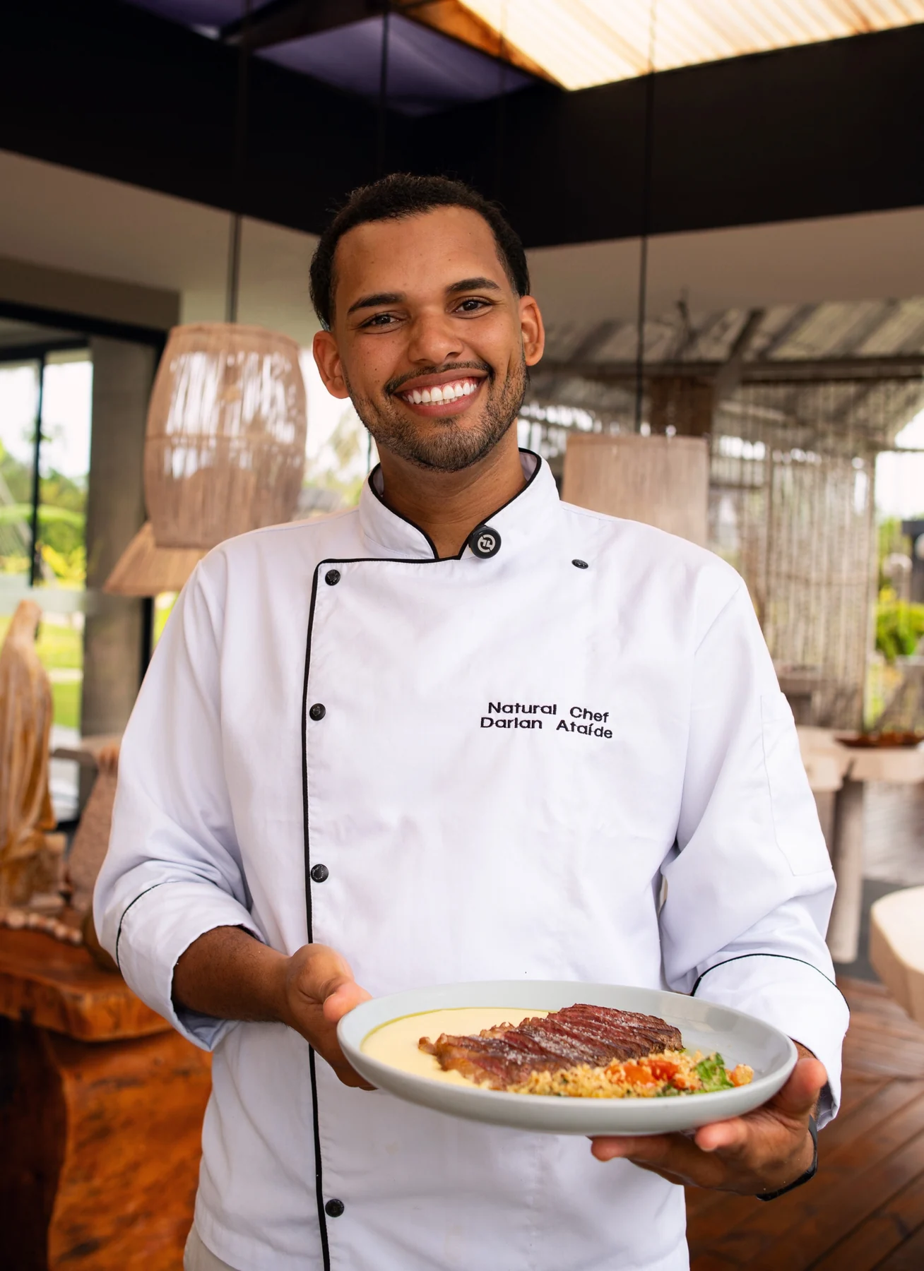 Chef Darlan Ataíde no Taboo Bistrô